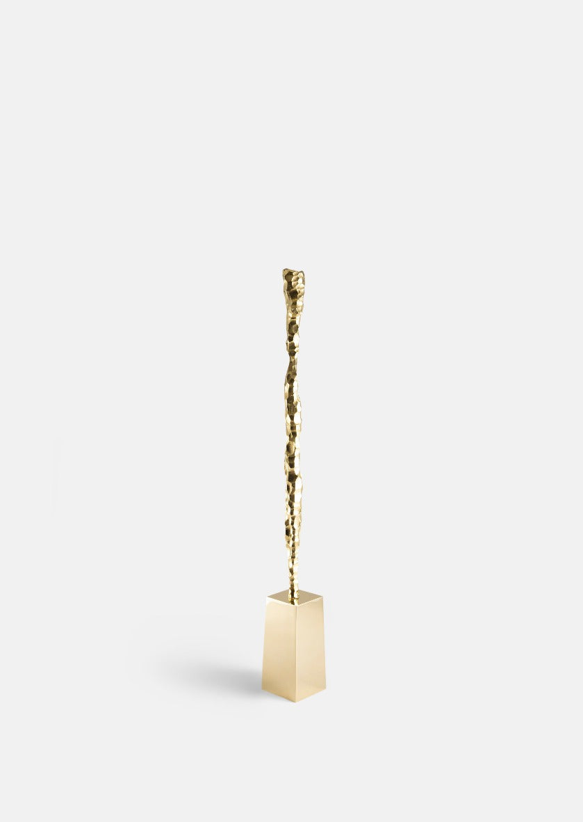 Elegant Skultuna opaque candlestick holder with a sleek, modern design, perfect as a stylish accessory for home decor.