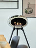 Le Feu Ground High Dome - Chromed Silver by Le Feu