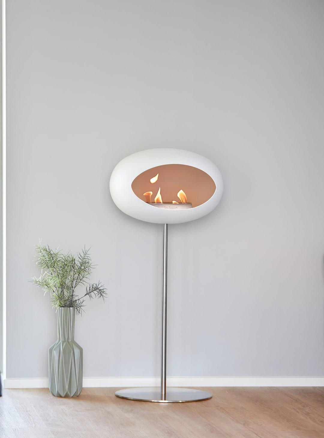 Le Feu Steel High Dome - White by Le Feu