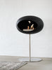 Le Feu Steel Low Dome - Black by Le Feu