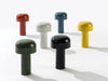 Bellhop Portable Table Lamp by Flos, sleek modern lighting with a flexible design, shown unplugged on a surface.