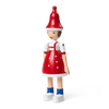 Christmas Lise, red/blue/white, H: 6.9" by Kay Bojesen