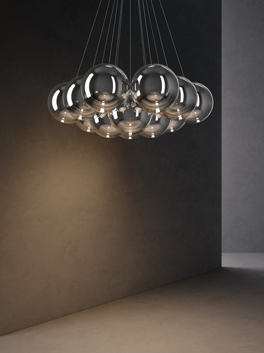 Random Cloud Suspension Lamp by LODES