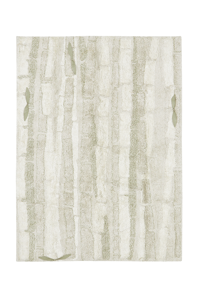 Bamboo Forest Washable Rug by Lorena Canals