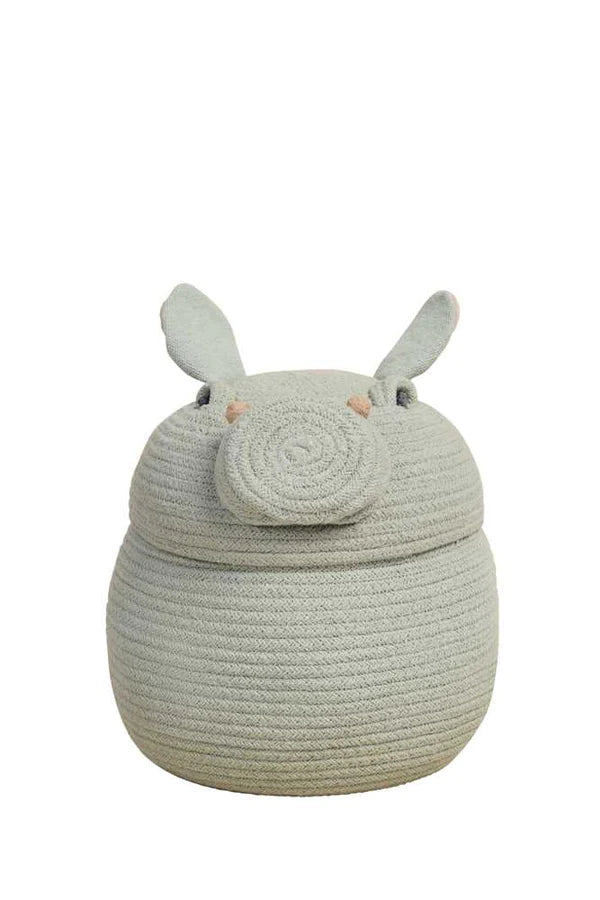 Basket Henry the Hippo by Lorena Canals