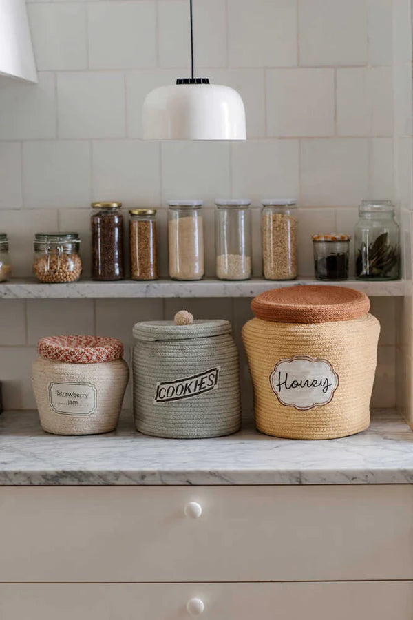 Basket Honey Pot by Lorena Canals