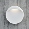 Louis Poulsen Flindt Wall lighting fixture with natural paint aluminum finish, LED, 7.9-inch size, designed for modern interior lighting.