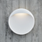 Louis Poulsen Flindt Wall lighting fixture with natural paint aluminum finish, LED, 7.9-inch size, designed for modern interior lighting.