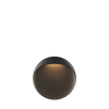 Louis Poulsen Flindt Wall lighting fixture with natural paint aluminum finish and LED bulb, 7.9 inches tall, 2700K warm light.