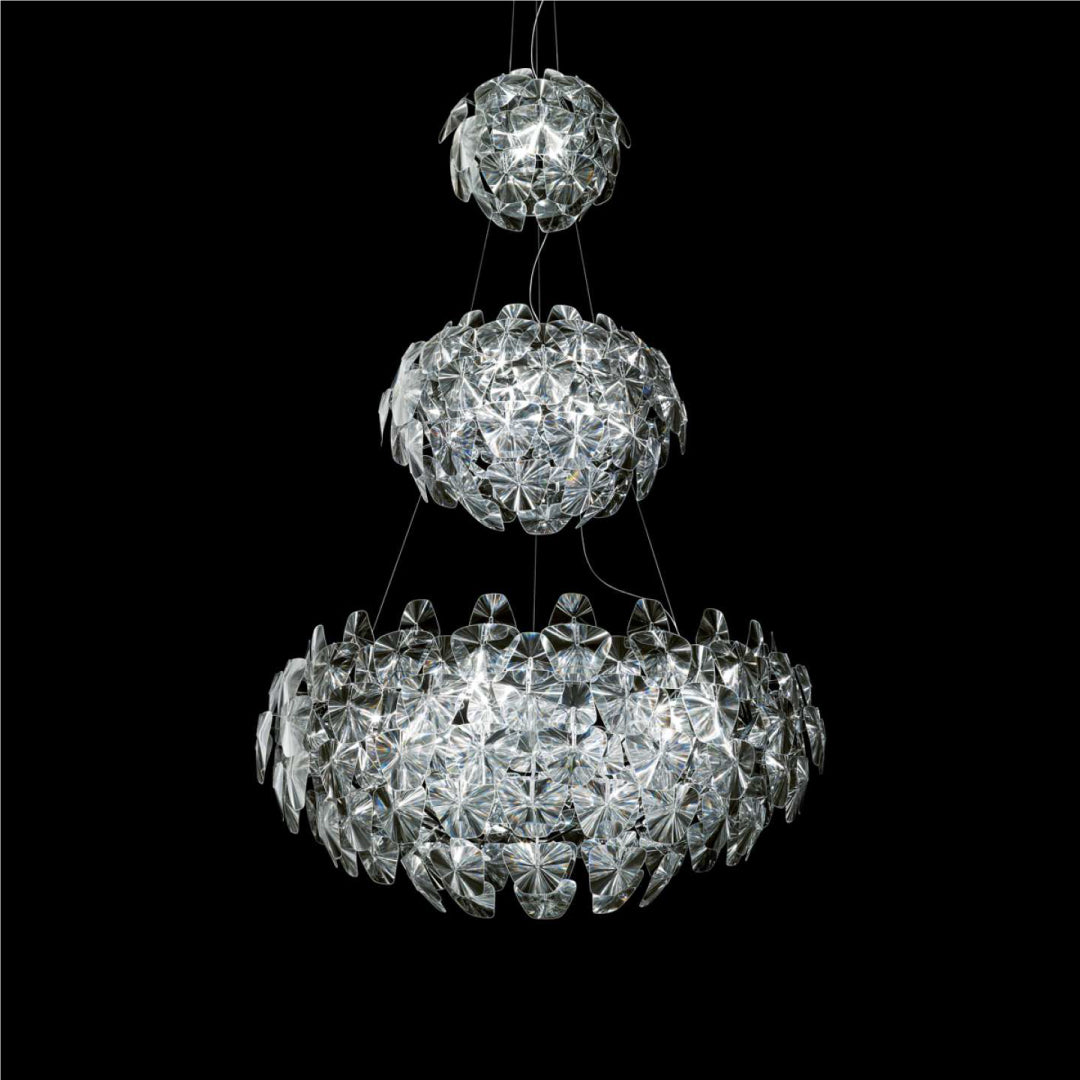 Hope Suspension Lamp by Luceplan, modern lighting fixture with sleek design, featuring a suspended glass shade and minimalist style.