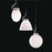 GlassGlass Suspension Lamp by Luceplan featuring a globe-shaped glass shade for modern lighting decor.