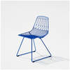 Modern Lucy Chair by Bend Goods, stylish seating with a sleek design and open metal frame, perfect for contemporary interiors.