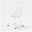 Lucy Chair by Bend Goods, modern woven seating with a sleek design and natural finish, suitable for contemporary living spaces.