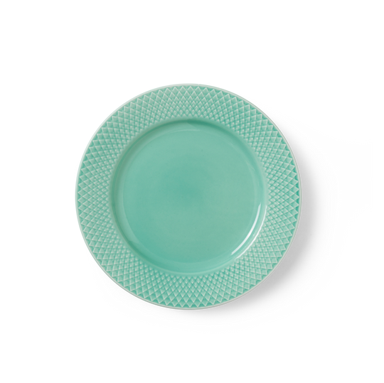 Rhombe Colour Lunch Plates Ø21 cm by Lyngby Porcelain