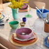 Rhombe Colour Lunch Plates Ø23 cm by Lyngby Porcelain