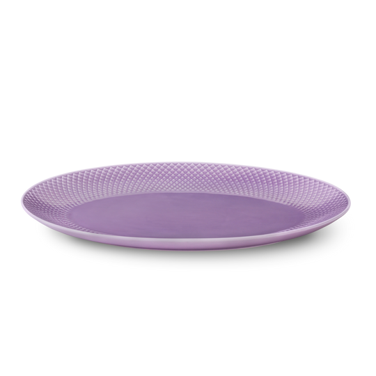 Rhombe Colour Oval Serving Dishes by Lyngby Porcelain