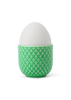 Rhombe Colour Egg Cups by Lyngby Porcelain