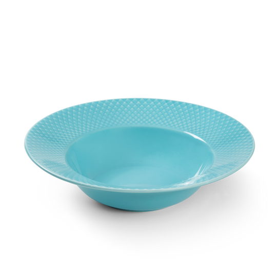 Rhombe Colour Soup Plate by Lyngby Porcelain