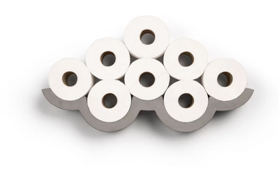Cloud 545 Toilet Paper Holder by Lyon Beton