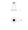 Oh! Line Medium Suspension by LZF