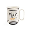Jonathan Adler Marseilles Mug with colorful geometric design, ceramic accessories for stylish coffee or tea drinking.