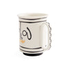 Marseilles Mug by Jonathan Adler featuring colorful geometric patterns on a ceramic coffee mug.