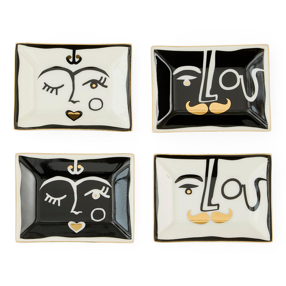Marseilles Petite Tray Set by Jonathan Adler
