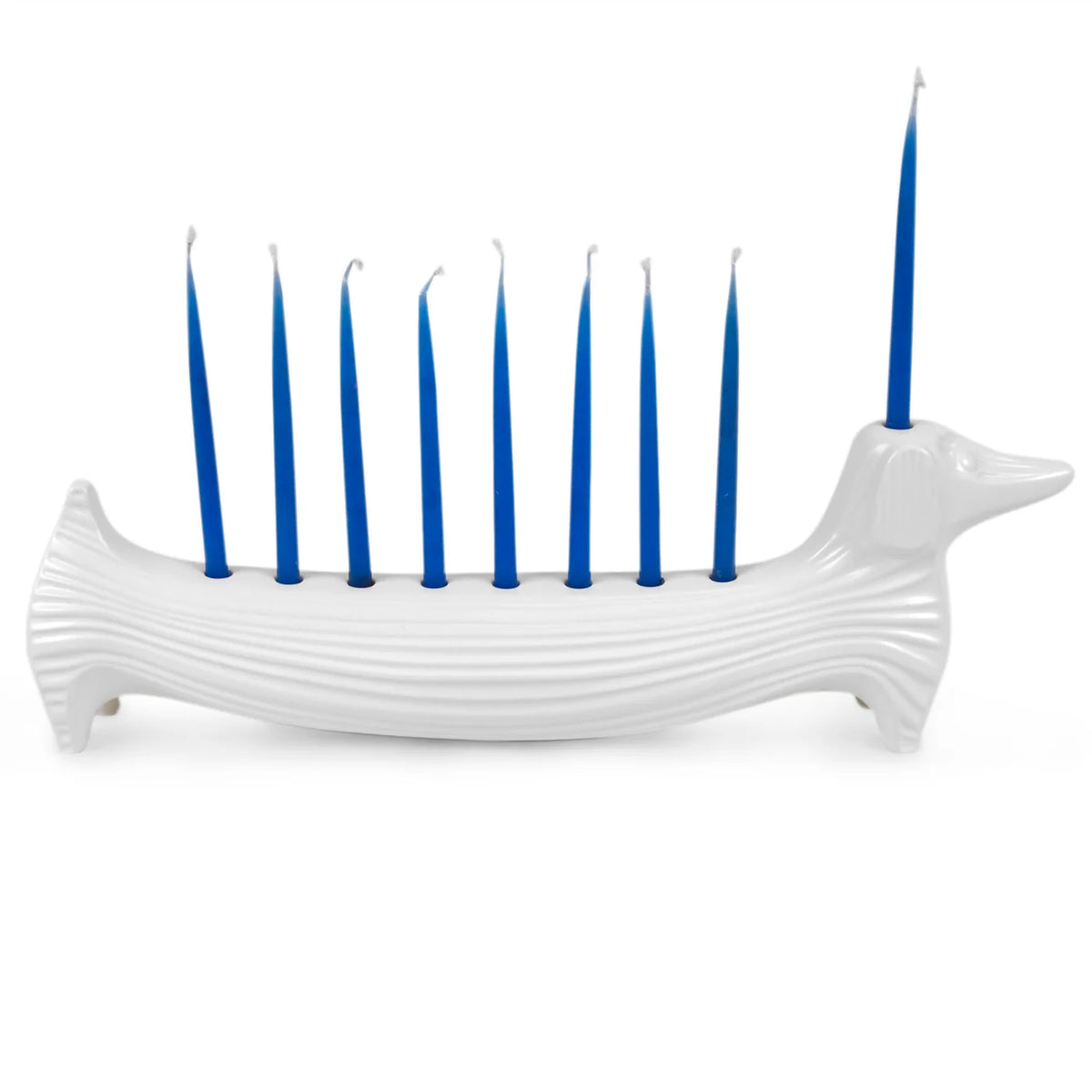 Dachshund Menorah by Jonathan Adler