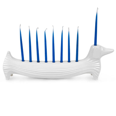 Dachshund Menorah by Jonathan Adler