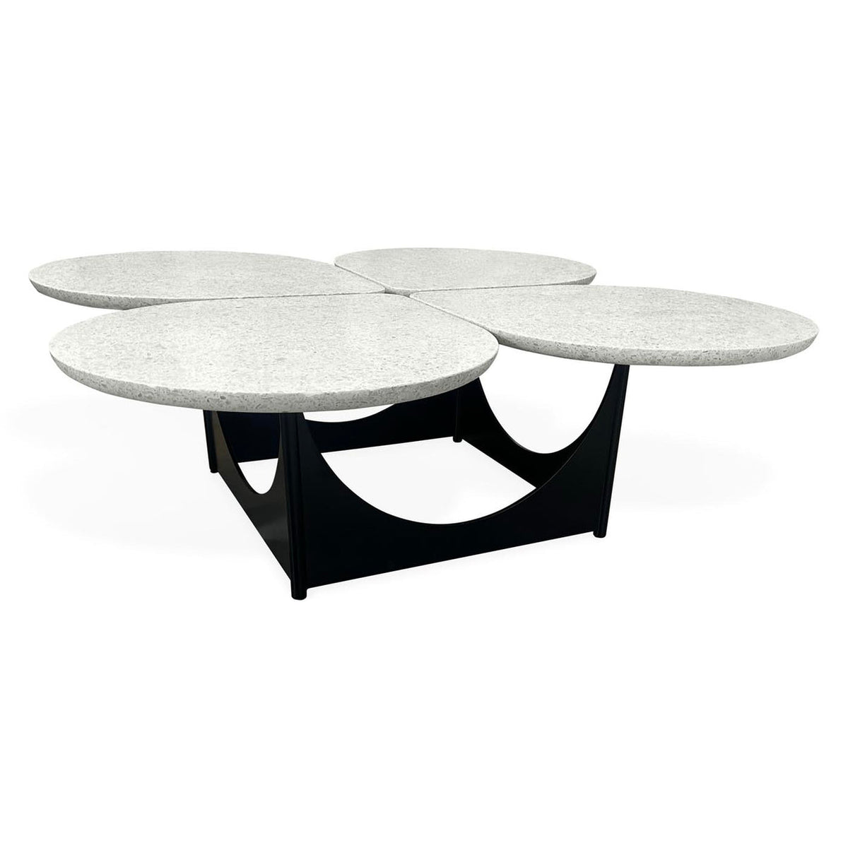 Table basse Milano Quatrefoil par Jonathan Adler
