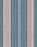 Papier peint BERBER STRIPES Blue par Mindthegap