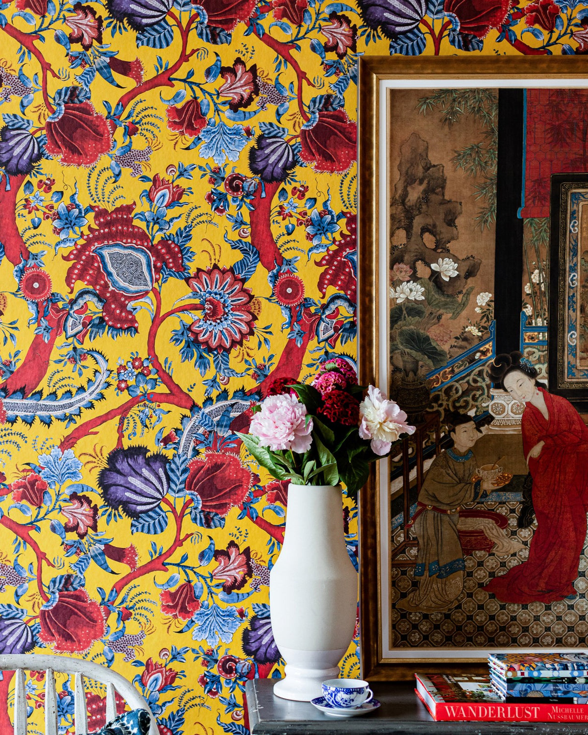 CHINESE PAISLEY Wallpaper by Mindthegap