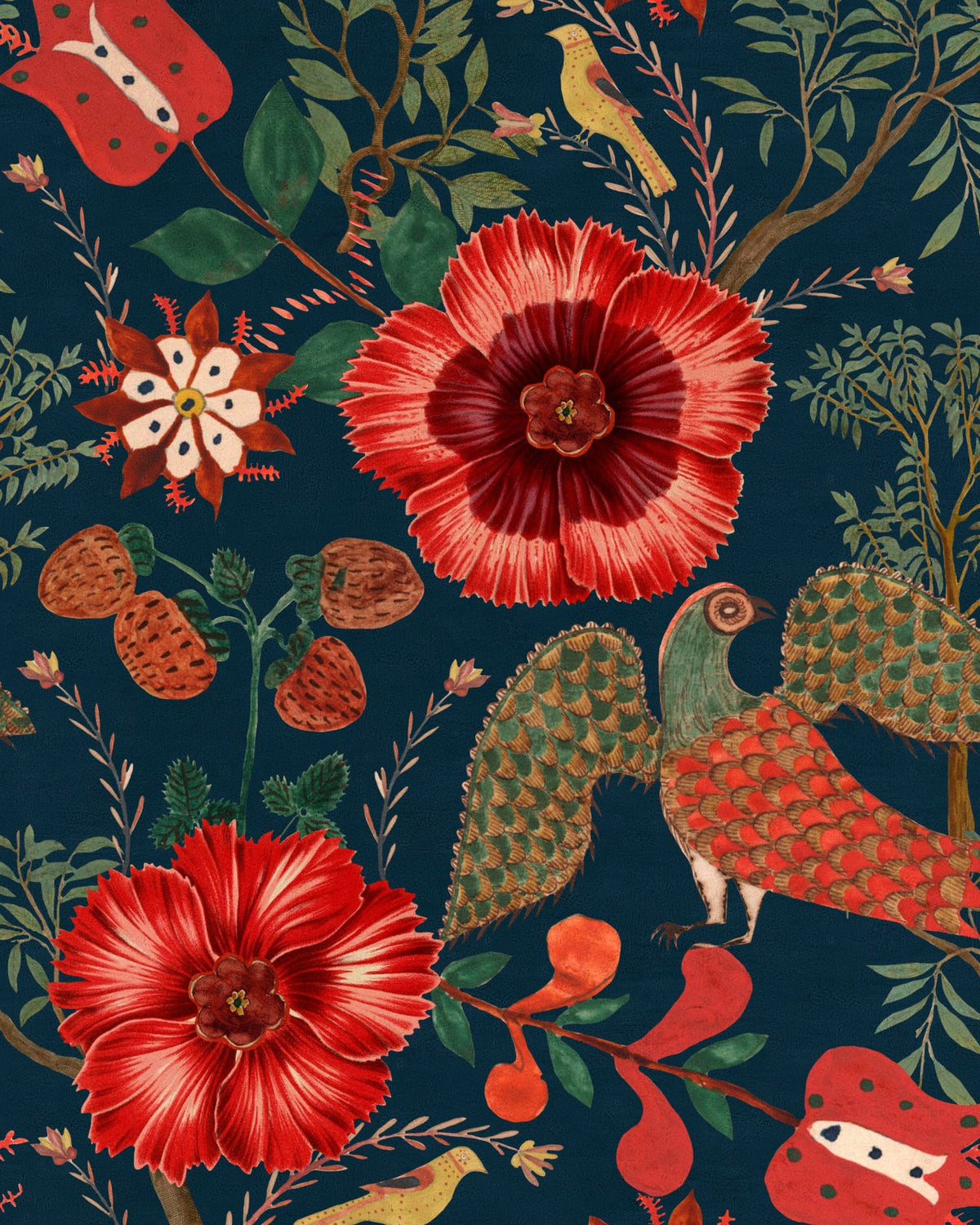 FOLK SZEKELY Wallpaper by Mindthegap