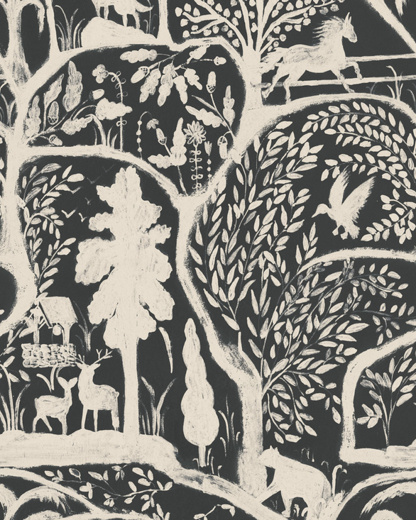 LE BOIS ENCHANTÉ Papier peint Equinox par Mindthegap