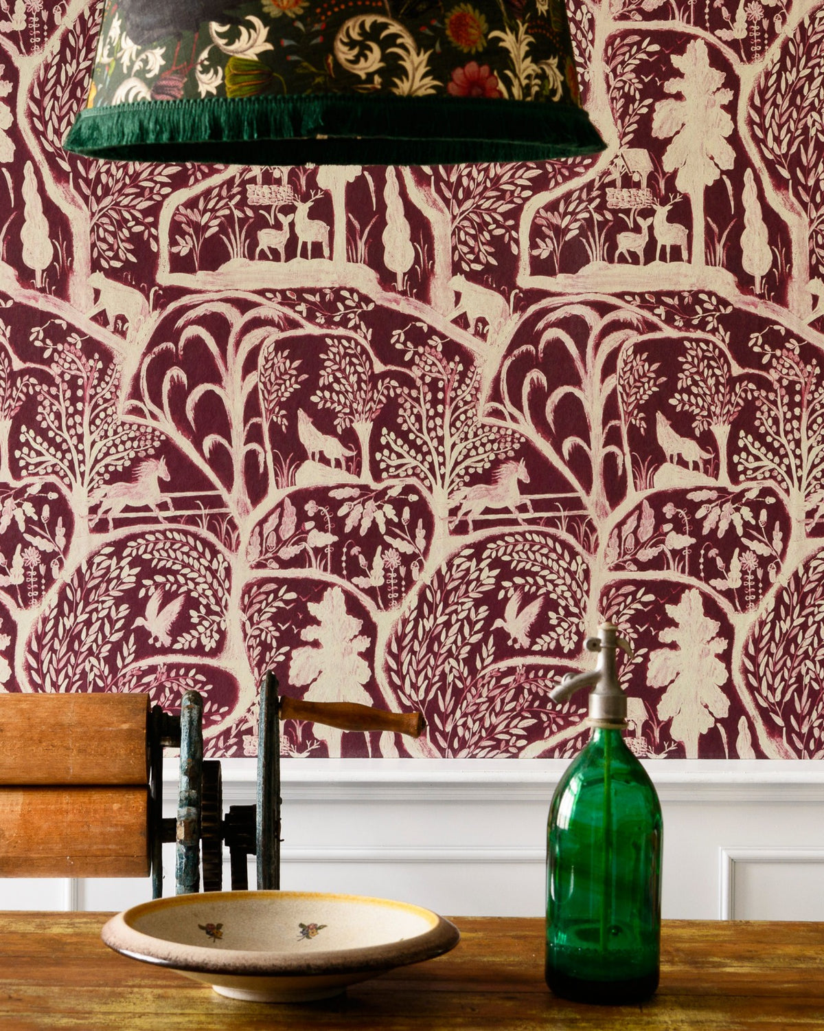 THE ENCHANTED WOODLAND Wallpaper by Mindthegap