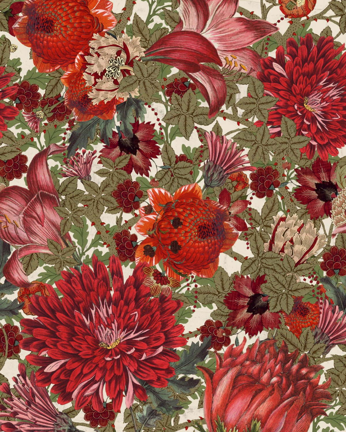 THE FLOWERING Wallpaper by Mindthegap