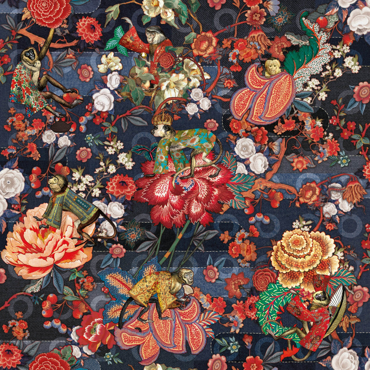 Rendezvous Tokyo Blue by Moooi Wallcovering