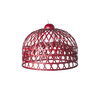 Small black Emperor suspended lighting by Moooi, featuring a modern, artistic design with a sleek, minimalist appearance.