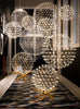 Elegant Moooi Raimond II R127-R163-R199 lighting fixture with sleek, modern design and polished metallic finish.