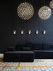 Raimond II Moooi lighting fixture featuring elegant glass orbs and intricate design, hanging as a stylish modern chandelier.
