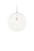 Small black Moooi Random Light II lighting fixture with a 4-meter cord, showcasing modern, artistic design.