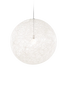 Small black Moooi Random Light II LED lighting fixture with a 4-meter length, showcasing its modern, artistic design.