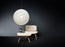 Small black Moooi Random Light II lighting fixture with a 4-meter cord, showcasing modern, artistic design.