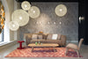 Small Black Random Light II by Moooi, modern lighting fixture with a sleek black finish and a 4-meter length.