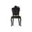 Smoke dining chair by Moooi featuring a sleek, modern design with a curved backrest and smooth upholstery for stylish seating.