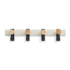 Abel Wall Rail & Hooks (18") by Most Modest