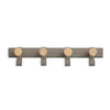 Abel Wall Rail & Hooks (18") by Most Modest