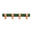 Abel Wall Rail & Hooks (18") by Most Modest