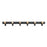 Abel Wall Rail & Hooks (36") by Most Modest