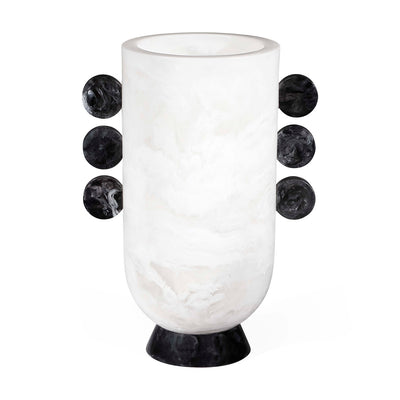 Como Disc Urn - Black & White by Jonathan Adler